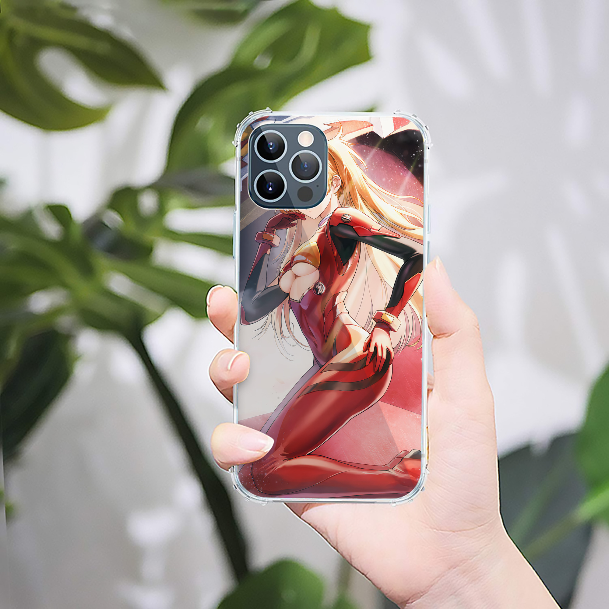 （画像用） EVA 新世紀エヴァンゲリオン 【iPhone 12シリーズ対応】透明スマホケース（クリアソフトケース）